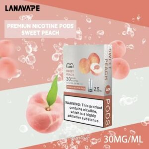 水蜜桃|Lana煙蛋 水果風味 適配一代主機