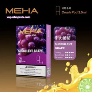 【16風味可選】MEHA五代煙彈 2.5ml*3Pods|魅嗨迷戀系列霧化彈 通用五代主機 正品現貨