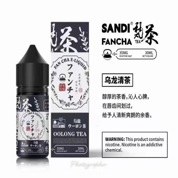 【10種口味】日本進口 SANDI FANCHA梵茶煙油 30ml/35mg - 图片 4