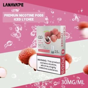 荔枝 拉娜 Lana電子菸煙彈 水果風味 可單色發光 2.5ml×3枚