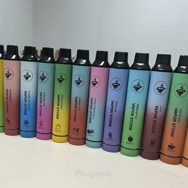 【13種口味】風暴VAPOR STORM CF5000口 拋棄式電子煙 - 图片 2