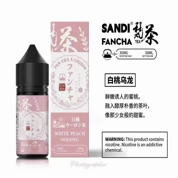 【10種口味】日本進口 SANDI FANCHA梵茶煙油 30ml/35mg - 图片 3