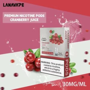 曼越莓|Lana煙彈 2.5ml×3枚入 透明設計 適配一代主機